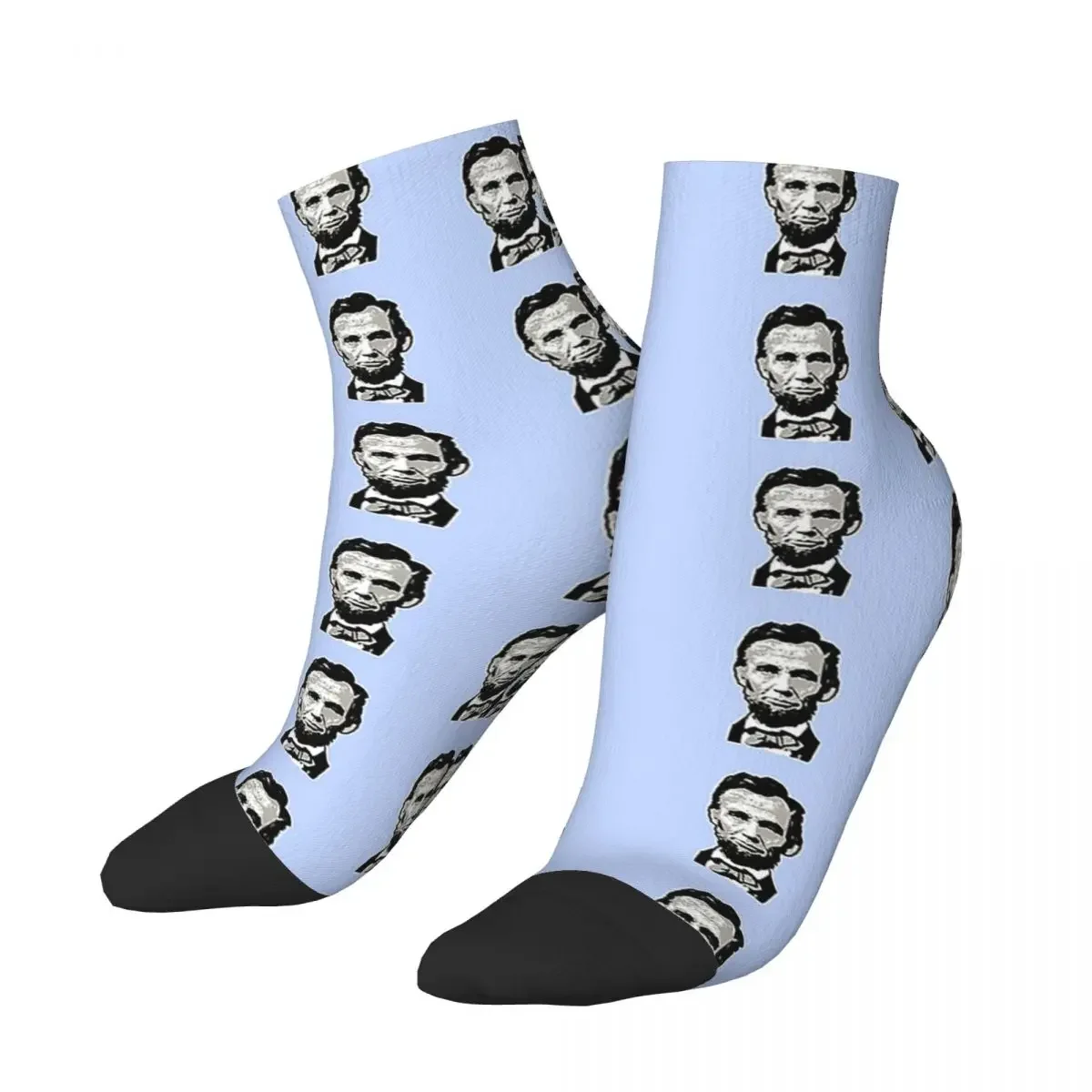 

Авраам Линкольн американский президент носки в стиле Харадзюку супер мягкие чулки на все сезоны унисекс подарки