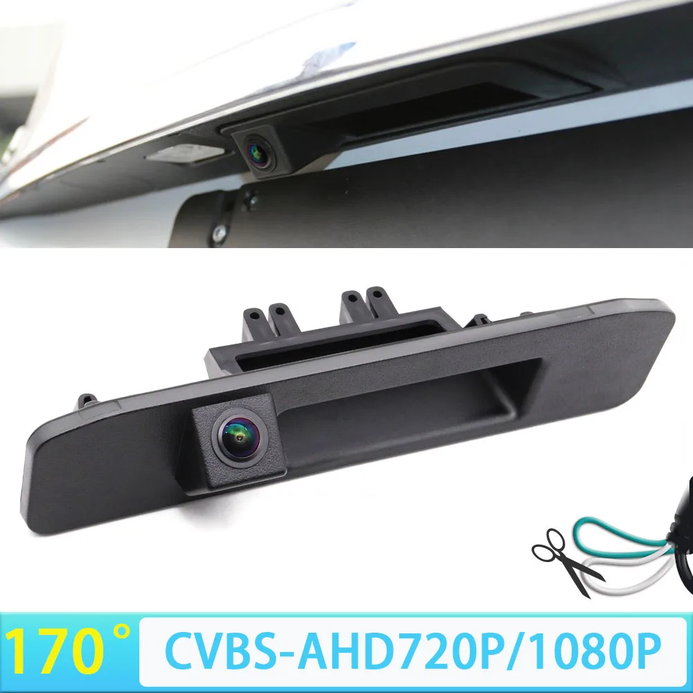 AHD 1080P Car Rear View Camera for Mercedes Benz W205 Vito W447 W176 ML A180 A200 A260 GLA 250 GLC GLE W117 W166 Trunk Handle
