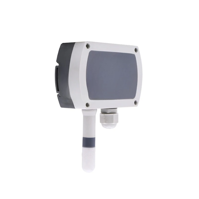 CWS19 wall-mounted temperature and humidity transmitter 485 LCD display 4-20 temperature and humidity sensor rail installation