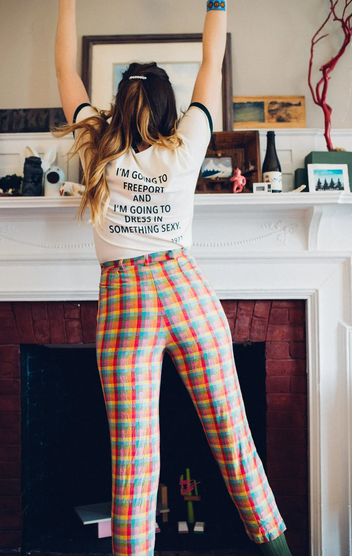 

Sugarbaby I'm Going To Freeport Funny Graphic T-shirt Sexy Freeport Ringer Tee Short Sleeved Fashion t shirt Tumblr t shirt