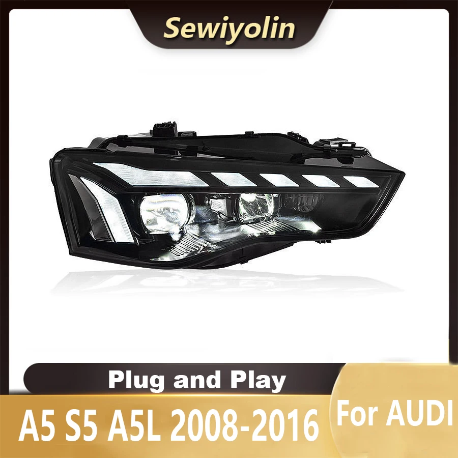 

2 шт./комплект, передние фары для AUDI A5 S5 A5L 2008-2016