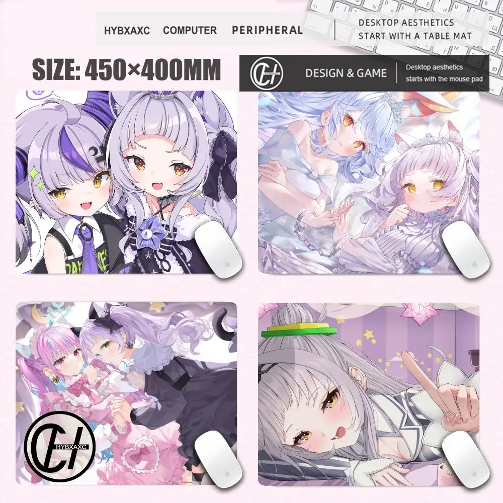 Murasaki Shion Table Mat ملحقات لوحة مفاتيح الكمبيوتر المحمول وسادة ماوس ألعاب مضادة للانزلاق PC Gamer Computer Virtual Youtuber Mouse Mat
