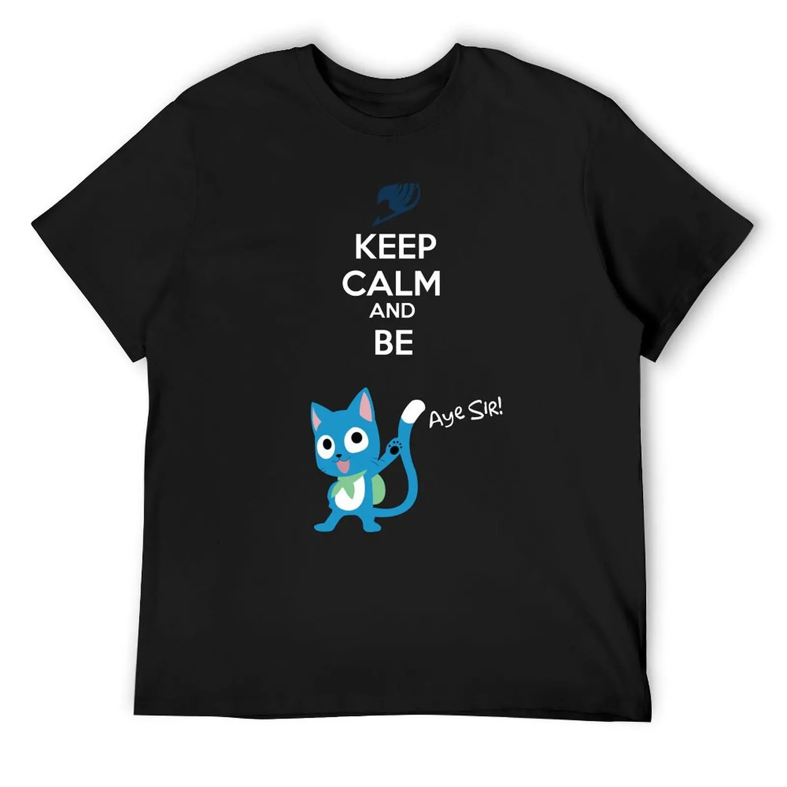 Aye sir! T-Shirt blue archive anime figures cute tops tops mens tall t shirts