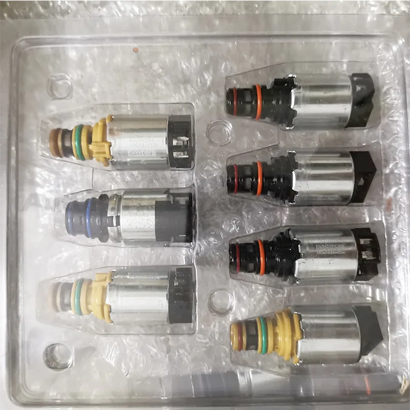 For Buick For Chevrolet 6T40E 6T45E New and Old Model Transmission Solenoid Set 7 Pieces 24264425