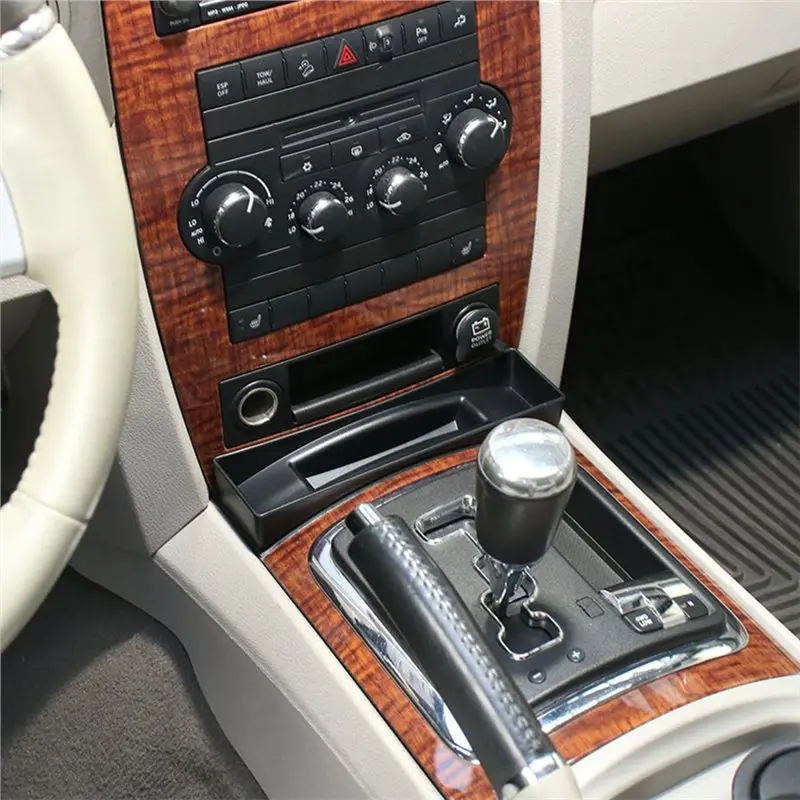 NEW HOT In Stock-For Jeep Grand Cherokee Grand Commander 2006-2010 Center Console Organizer Gear Shift Storage Tray Interior Acc
