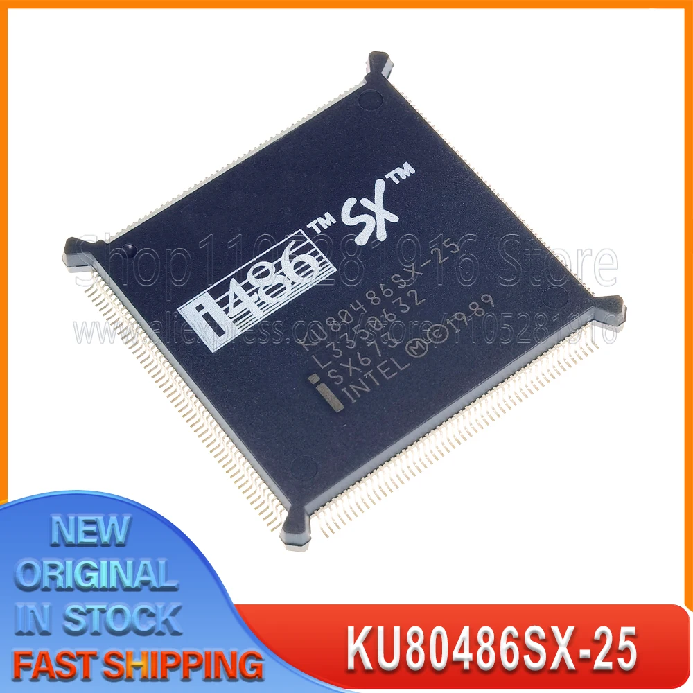 

1PCS/LOT KU80486SX-25 QFP196 KU80486SX 100% New Spot stock