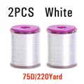 2PCS 75D White