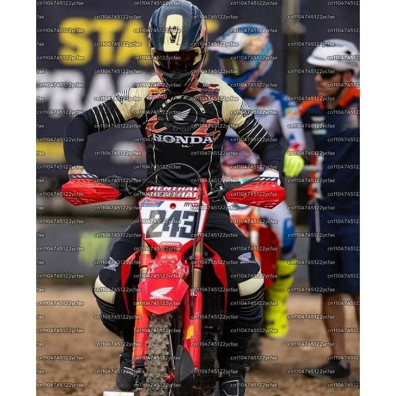 

Honda Motorcycle Racing Team #243 Men T-shirt Long Sleeve Spring Autumn Women Tee Shirts 2025 Sports Quick Drying Clothes Tops