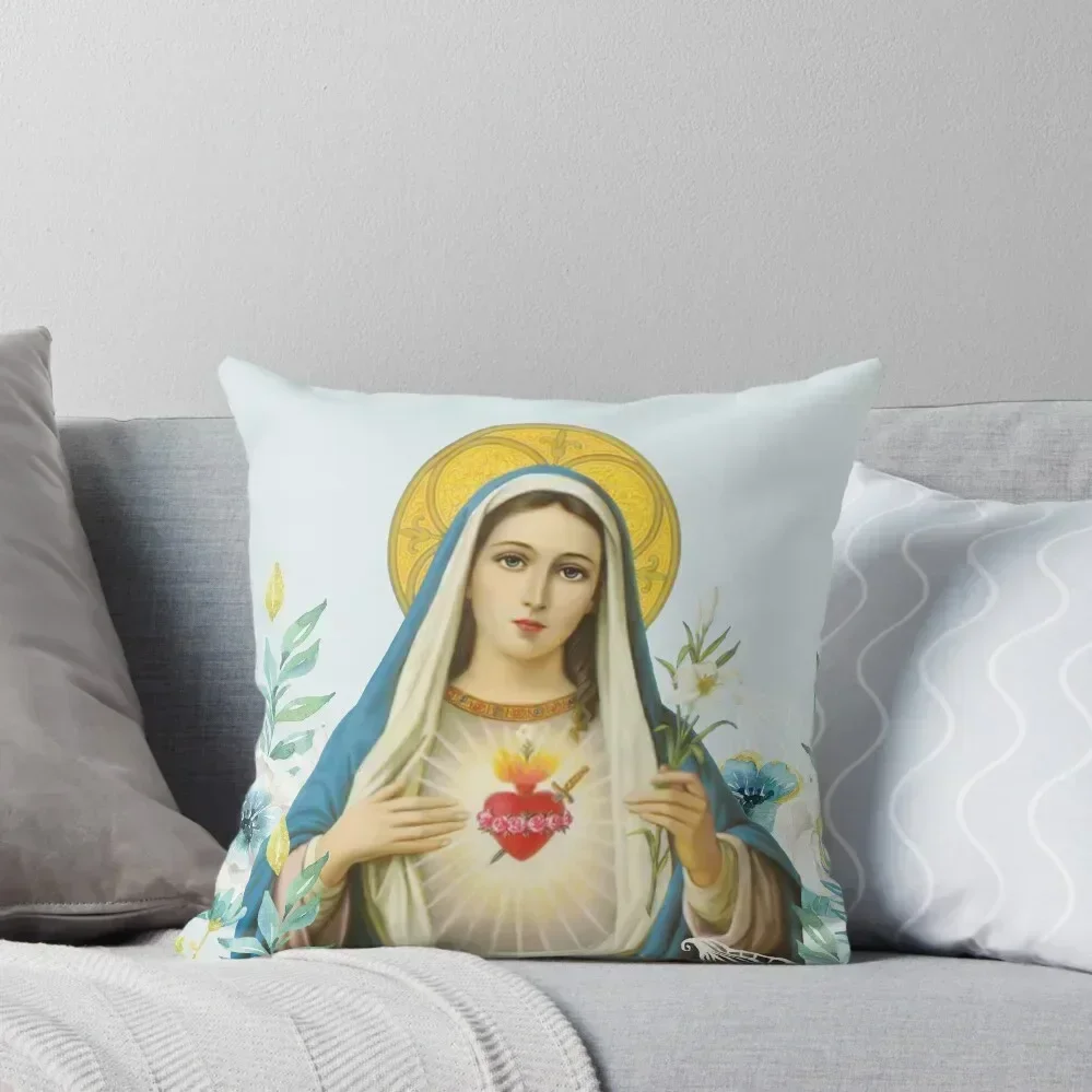 

Our Lady Throw Pillow Rectangular Cushion Cover Cushions For Decorative Sofa Christmas Pillowcase Cushion Cover Set pillow