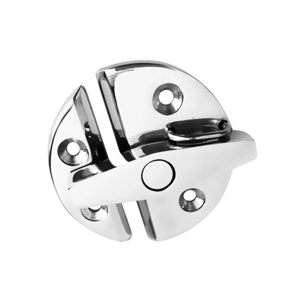 

1 Piece Door Lock, Boat Lock for Marine Boat, Access Doors, Bait Well Lids,