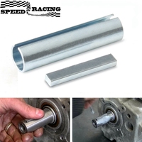 Hot Sale Shaft Adapter Pulley Bore Reducer Sleeve Bushing Sheave Key Car Accessories Silver 5/8\