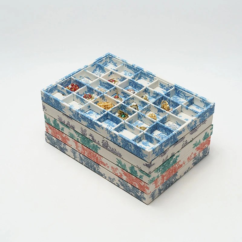 

Французский ретро-дисплей для ювелирных изделий, поднос, ожерелье, кулон, браслет, кольцо, шпилька для хранения и демонстрационная тарелка, тарелка для домашней стойки