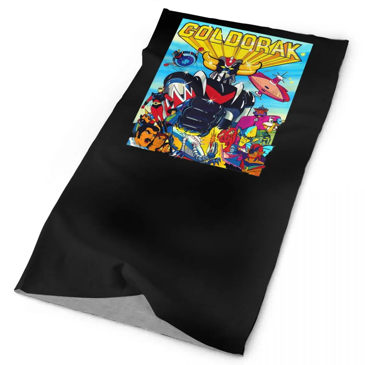 Manga Goldorak V2 Ufo Robo Grendizer 1975 Neck Gaiter Bandana Scarf Face Mask Summer Hunting Sun Protection