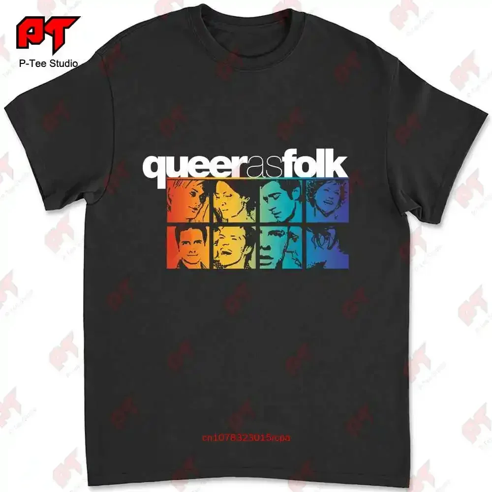 Queer As Folk Cast T-shirt 1J7U
