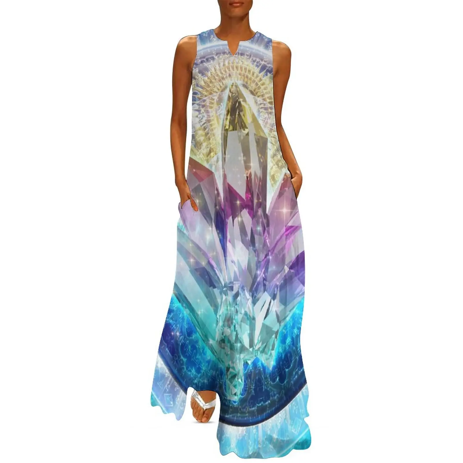 

Crystal Powers Long Dress dress dresses dresses for womens dress party night bandage