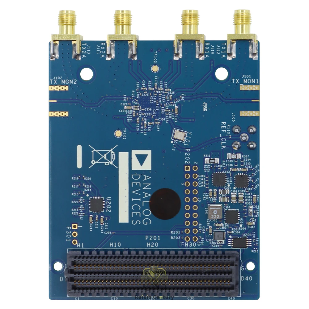 AD-FMCOMMS3-EBZ FOR Analog Devices AD9361 SDR Radio Board 70MHz-6GHz 56MHz BW 2x2 MIMO FMC HDL Linux Driver Genuine