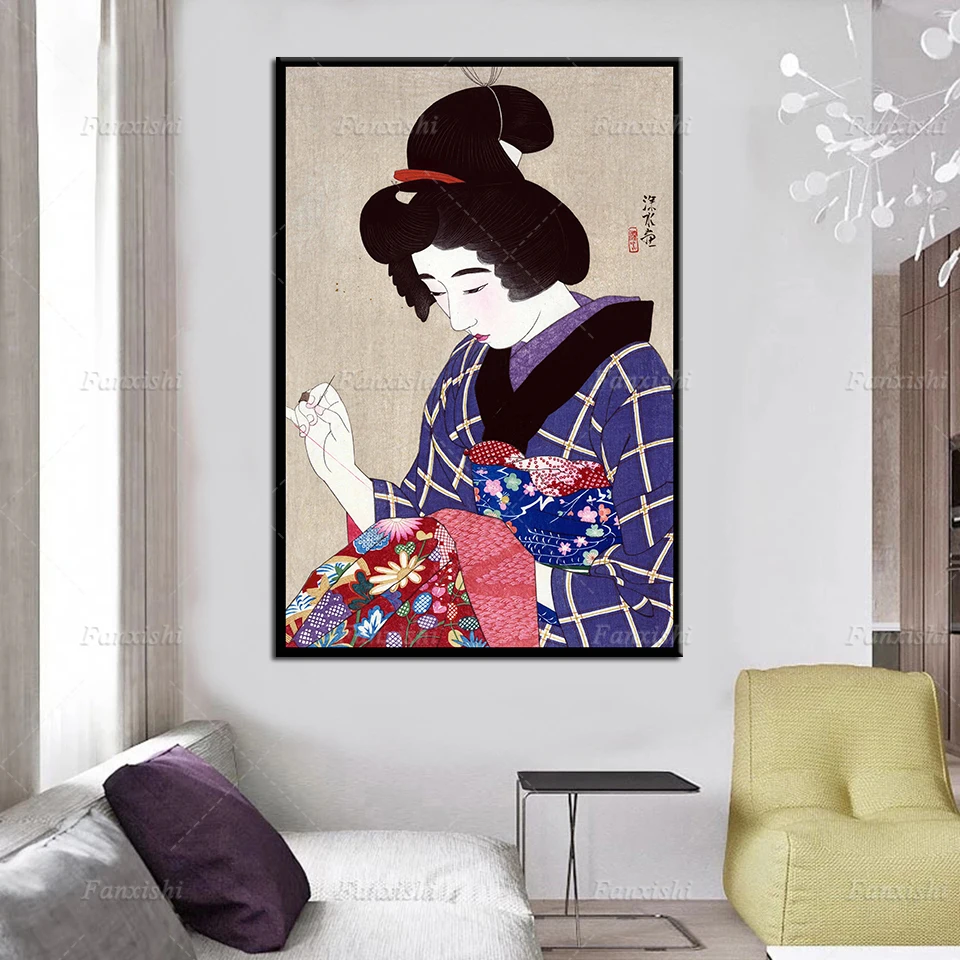 Japanese Prints,Japanese Poster,Early Century Japanese Art,Asian Art,Vintage Japanese Art, Japanese Wall Art Poster Home Decor