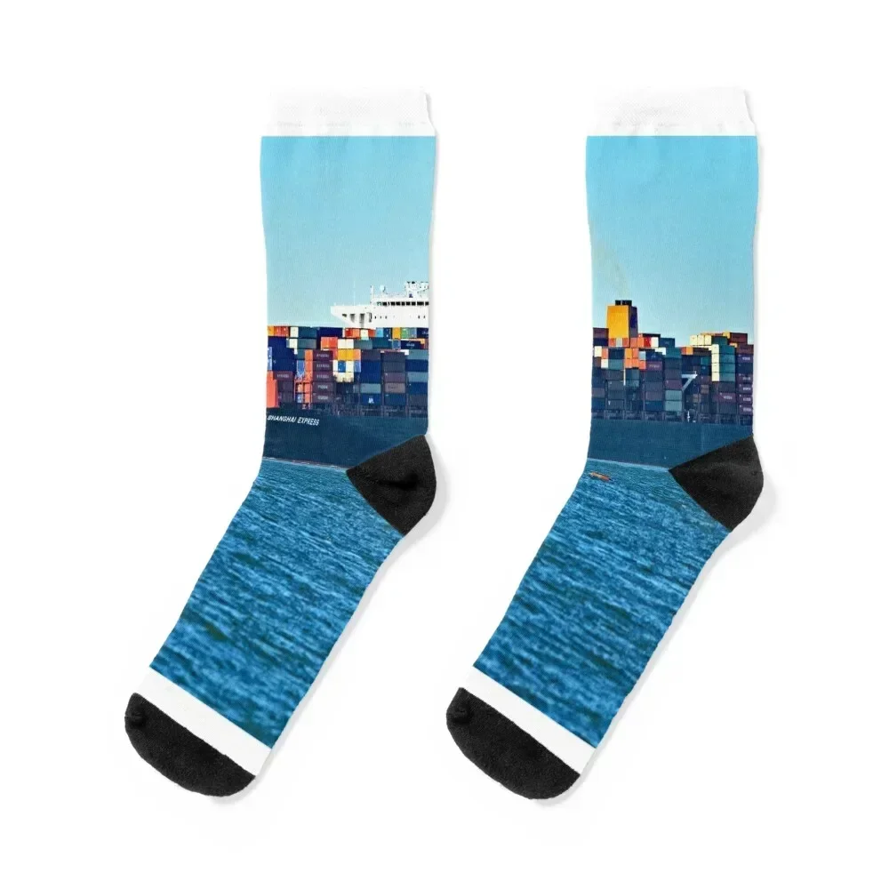 Shanghai Express Approaching Southampton Socks warm winter new year football custom Socks Female Men's