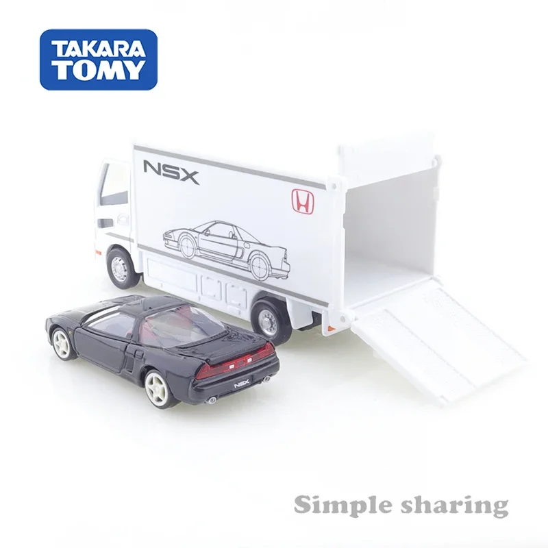 Takara Tomy Tomica 프리미엄 트랜스포터 혼다 NSX 타입 R 자동차 합금 자동차, 다이캐스트 금속 모델, 남아용 어린이 장난감