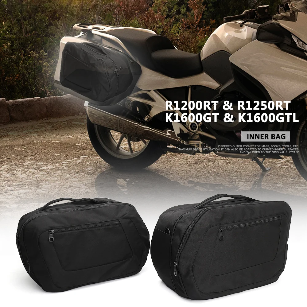 

New Motorcycle Luggage Bag Saddlebag Inner Bags Side Case Liner For BMW K1600GTL K1600GT K 1600 GTL GT R1200RT R1250RT R 1200 RT