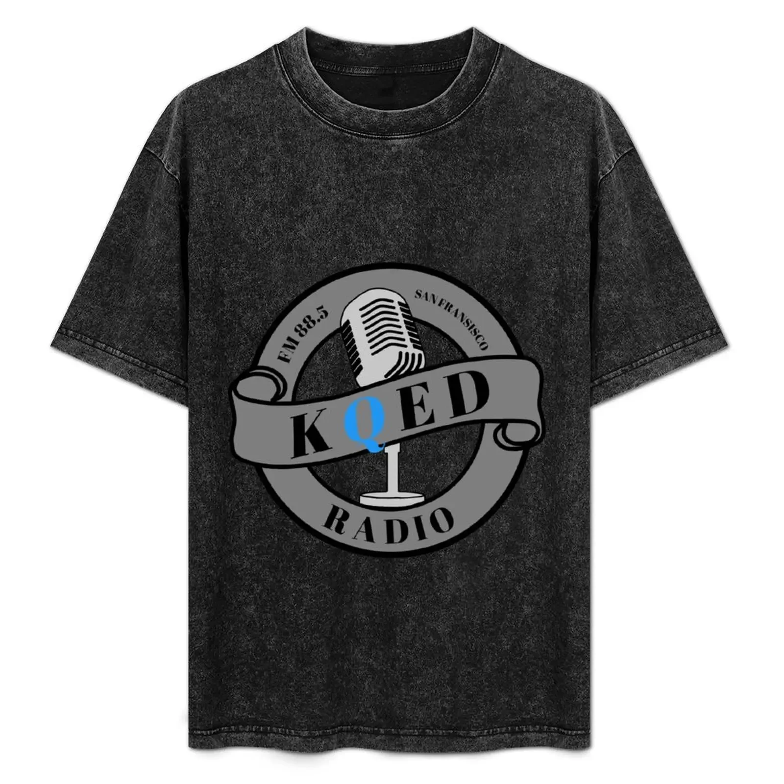 

Kqed radio T-Shirt aesthetic clothes graphics summer clothes heavyweights men t shirt