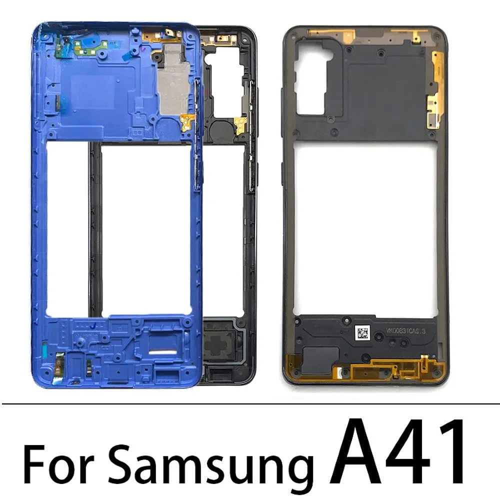 New Housing Middle Frame Bezel Middle Plate Cover For Samsung A31 A41 A51 A71 Repair Parts