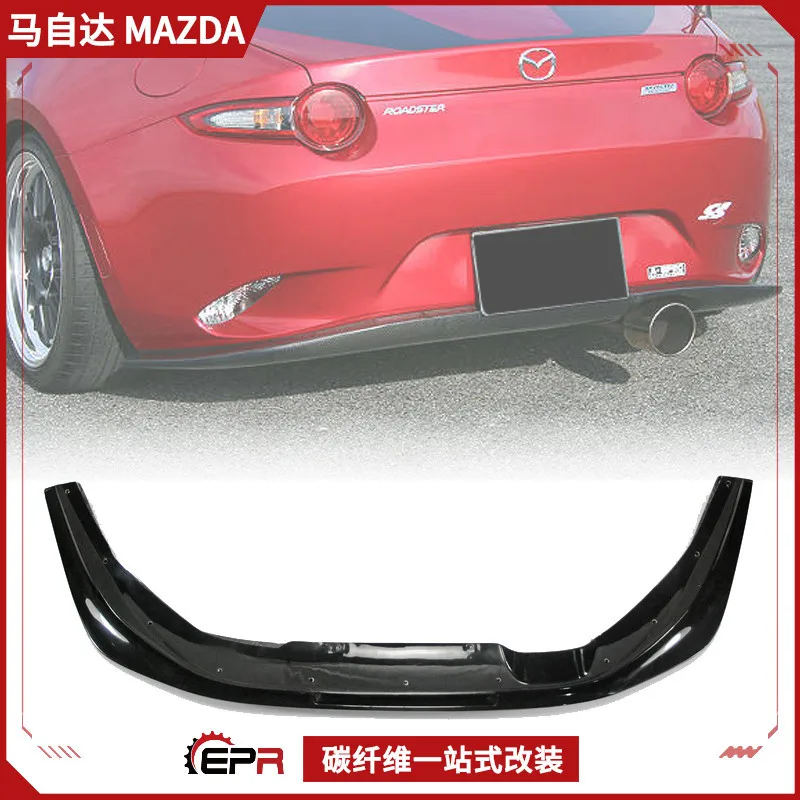 

Suitable for Miata Mazda MX5 ND RF Carbon Fiber Rear Lip Retrofit CS Rear Lip Spoiler Small Surround