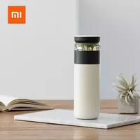 Original Xiaomi Fun Home Portable Water Vacuum Cup 520ml Outdoor Travel Tea water separation Bottle Warm 3 in 1 Office Bottle