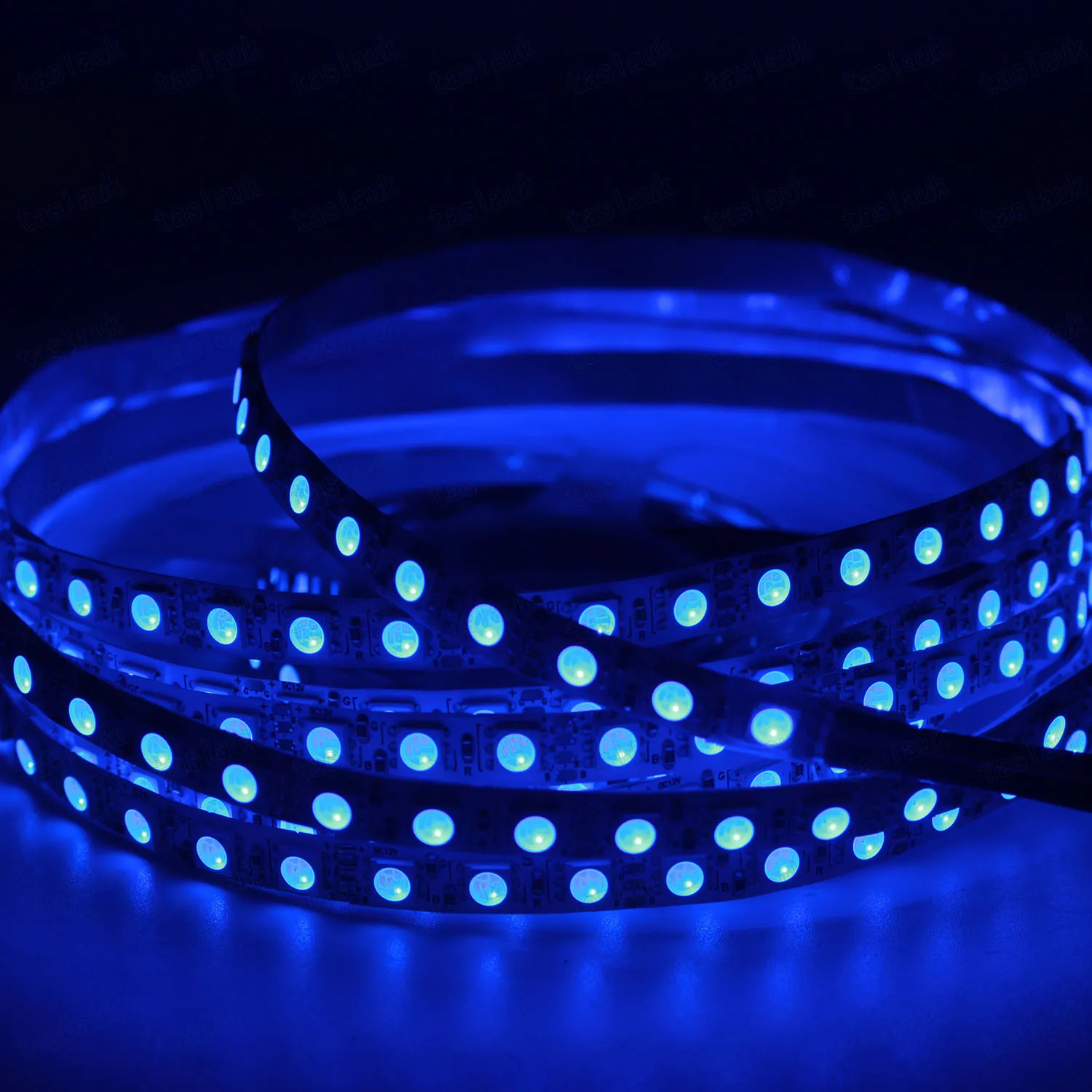 8mm wide PCB 5M 480LEDs 96LEDs/m 5050 SMD  RGB LED Strip Tape Ribbon DC12V  For Indoor lighting