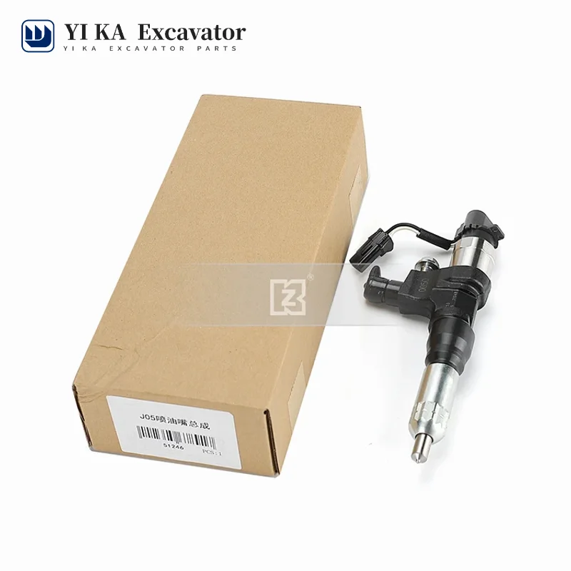 For Kobelco excavator fuel injector assembly SK200-8/230-8/250-8 fuel injector J05E engine KZ