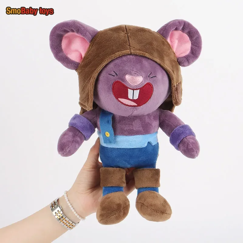 

30cm Kawaii Cartoon Mouse Plush Toy Anime Game Peripherals Blind Mouse Cute Exquisite Dolls Game Enthusiasts Christmas Gifts