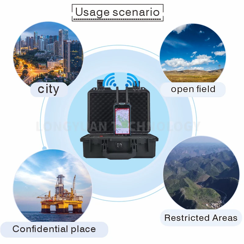 وصول جديد نظام إنذار تتبع محمول طويل المدى كاشف محمول واي فاي GSM شبكة ABS المواد المصنع المورد #6