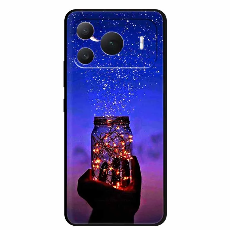 Funda de silicona suave negra para Huawei nova 16 SE, cubierta trasera protectora 5