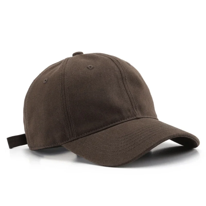 Casquette de baseball rétro à grosse tête pour hommes et femmes, casquette de protection solaire extérieure, casquette pare-soleil, chapeau d'automne et d'hiver, document solide