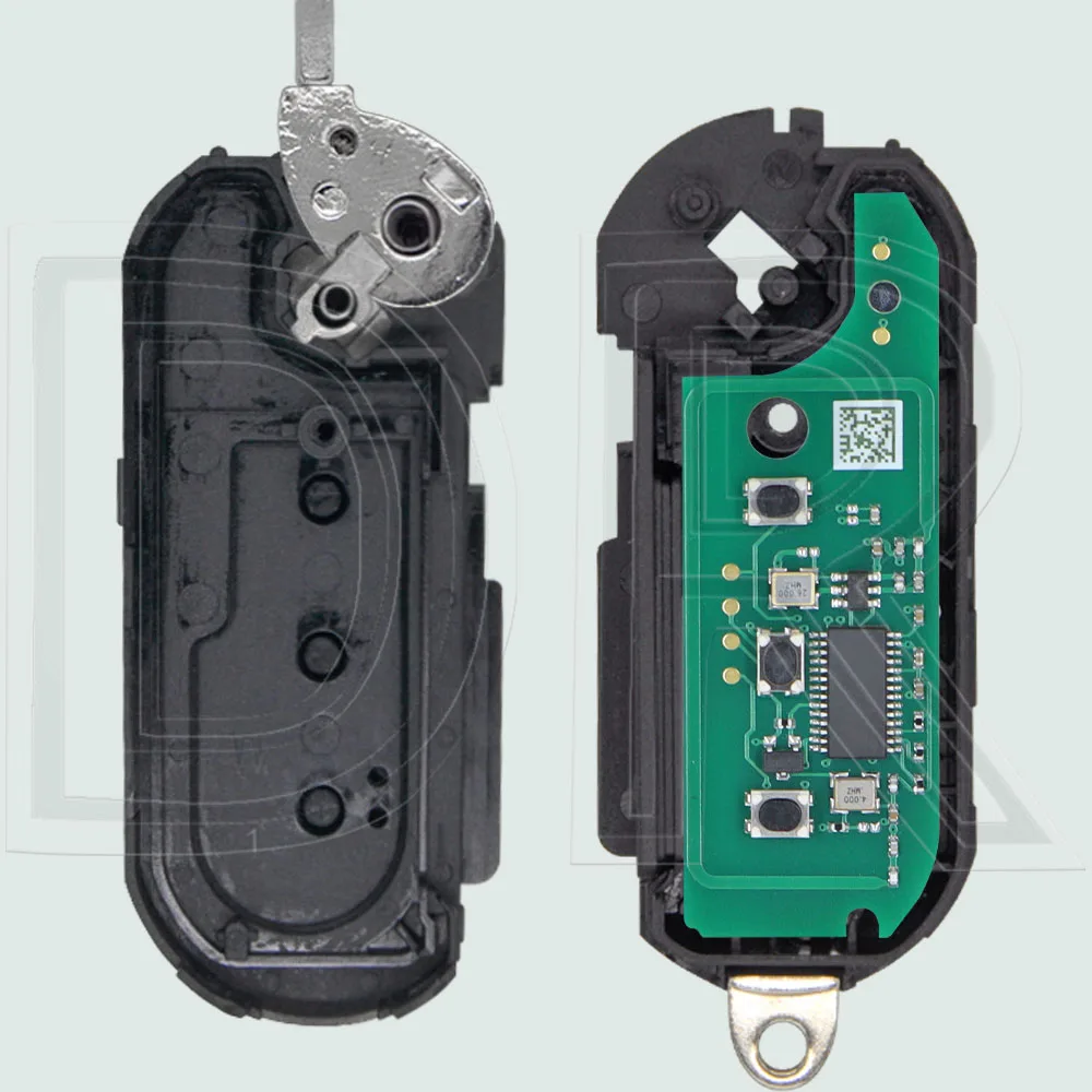 DR 4A Chip 433.92MHz 2/3 Button Flip Car Remote Key A2C86460000 Or PCB Board For Fiat MOBI UNO STRADA FIORINO E MAIS
