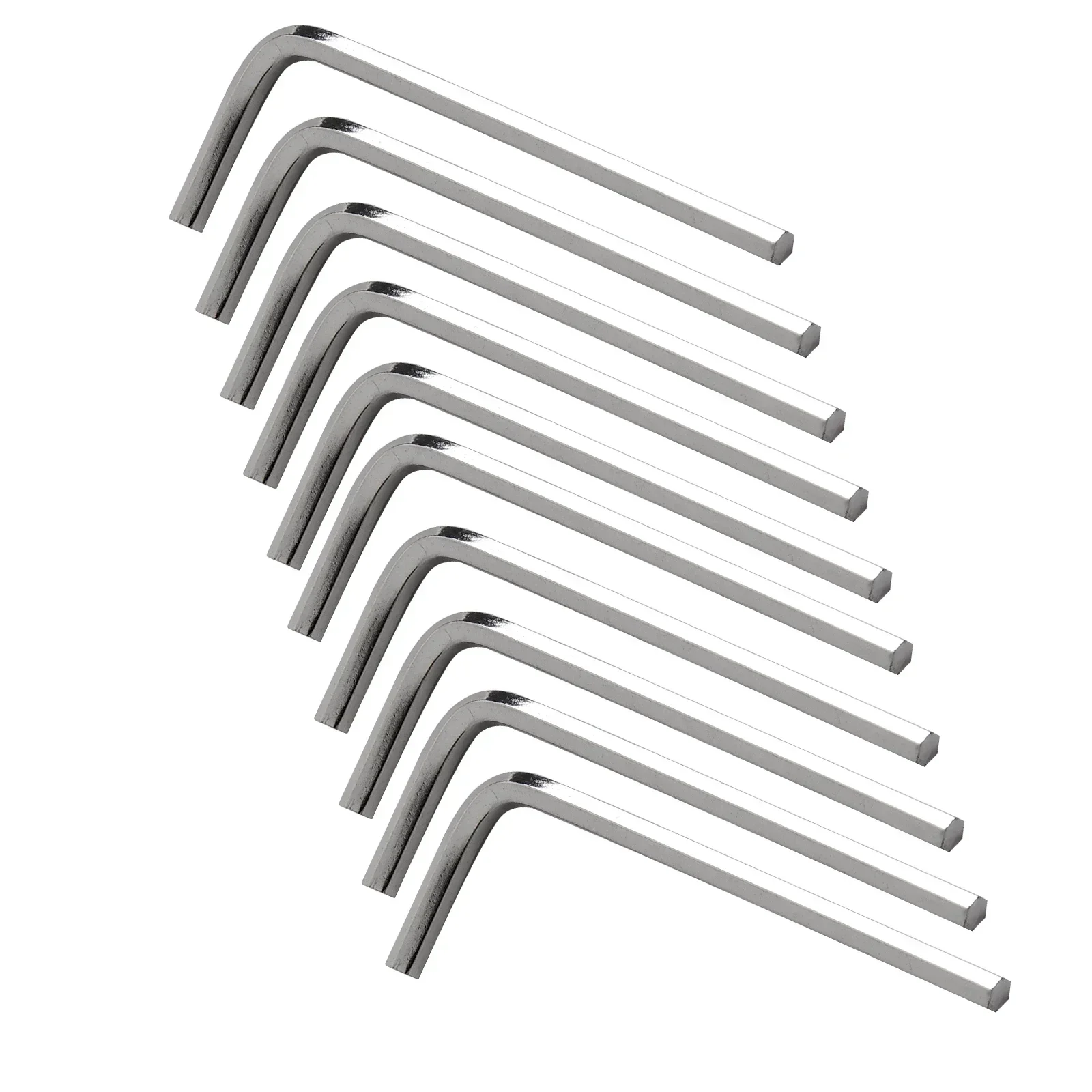 10pcs L Type Hex Wrench Hex Hexagon Wrench Key Wrench Screwdriver Optional 2mm 2.5mm 3mm Repair Tools Set