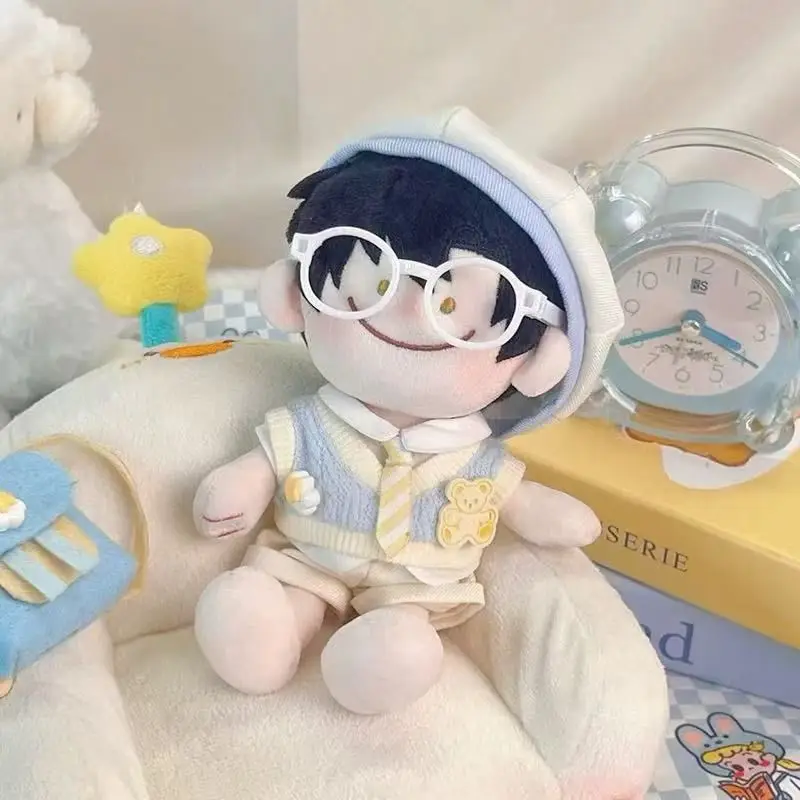 

10cm Cotton Doll Dress-Up Clothes Beihai Love College Wind Series Exquisite Baby Humanoid Doll Outfit for Toy Dolls Accessories