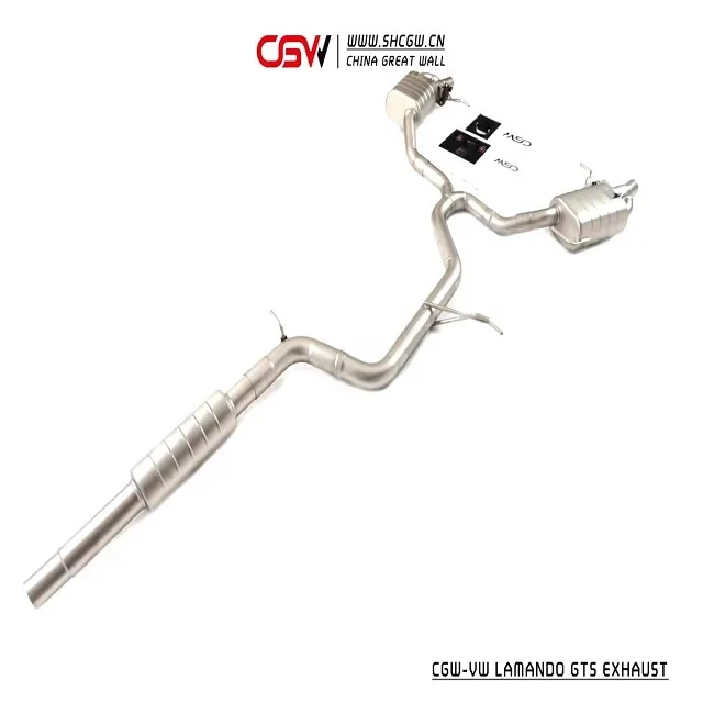 Top Quality Valve Cut Out Exhaust Muffler Cat-back for Lamondo GTS 2.0T Year 2017+