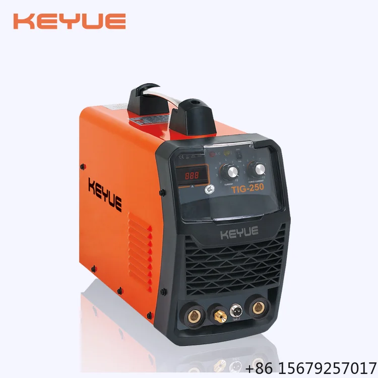 IGBT DC Inverter Three Phase High Frequency Portable Argon Gas WS/ZX7 Stainless Steel Welding Equipment TIG-250