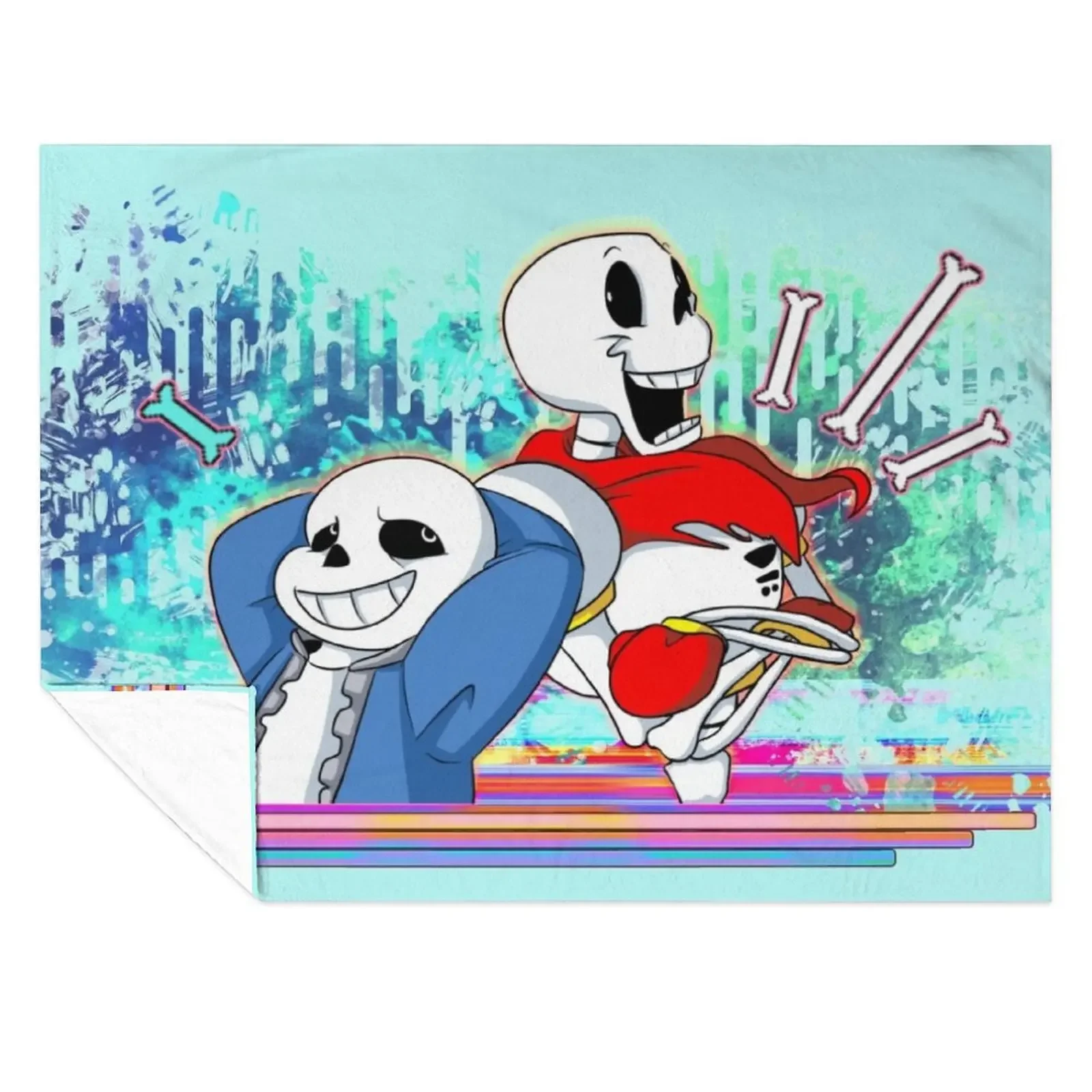 

Skelebros! : Throw Blanket Hair Hairys Plush decorative Blankets