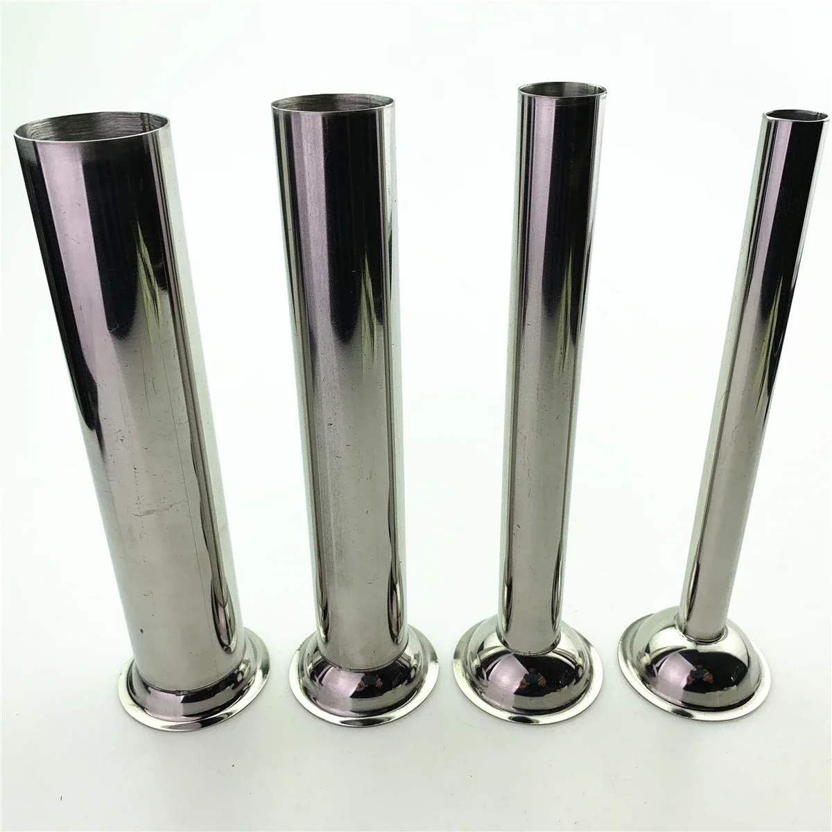 4pcs =1set for Stainless Steel Vertical Enema Machine Enema Stainless Steel Tube Funnel Stainless Steel Enema Funnel