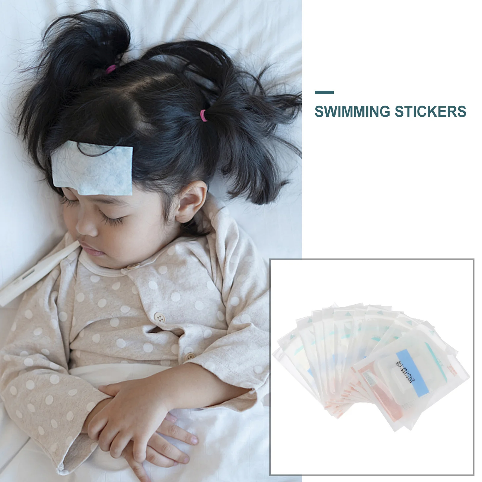 

10Pcs Waterproof Breathable Baby Navel Patch Belly Sticker Swimming Stickers Skin Friendly Multi Purpose Baby Belly Button