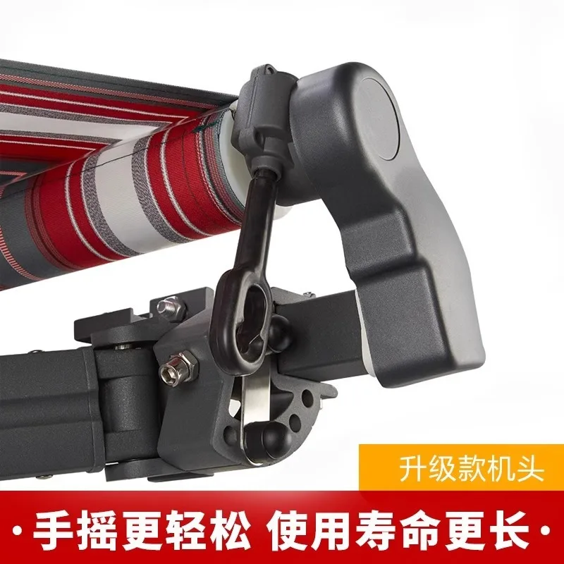 

Full box awning telescopic electric balcony yard outdoor awning