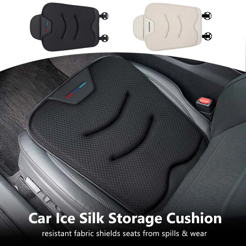 

Ice Silk Car Seat Cover Ultrathin Cushion Rear Seat Protect Pad For BMW 5 Series G30 G31 G32 G38 2021 2020 2019 2018 E46 E91