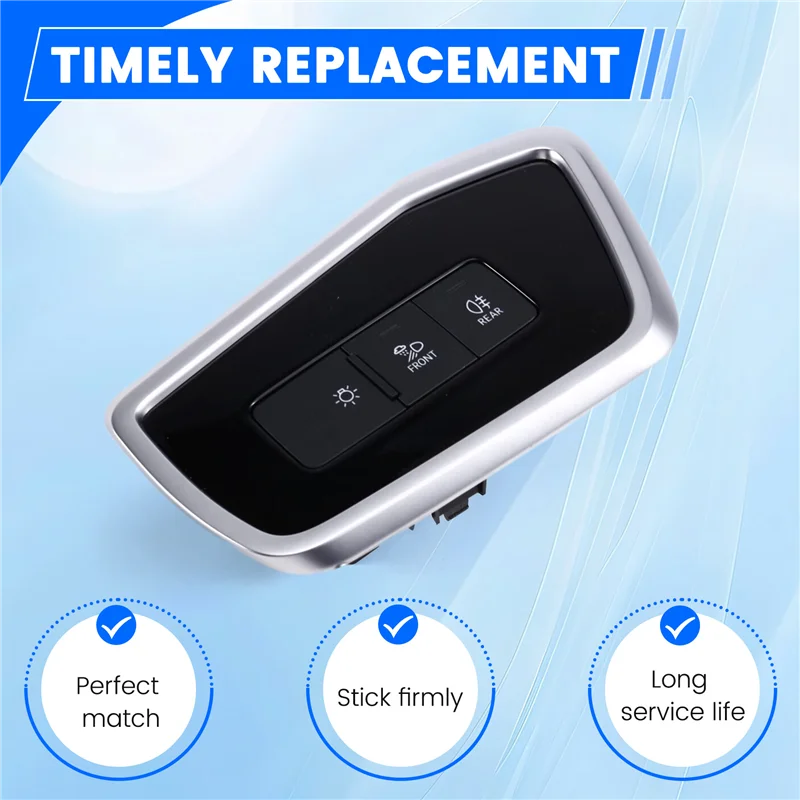 

4K1941501 For A6 C8 2019-2023 Car Head Light Control Switch Headlight Button Lamp Switch 4KD 857 966 82V-N25R