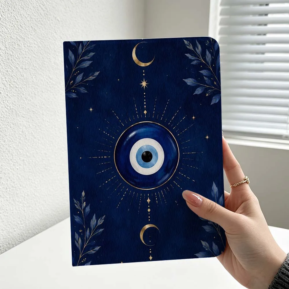 Evil Eye Celestial Art For iPad Pro Air mini 7 6 5 4 3 2 1 9gen M5 M4 11th 10th A17 Pro A16 Soft Inch Tablet Case Cover