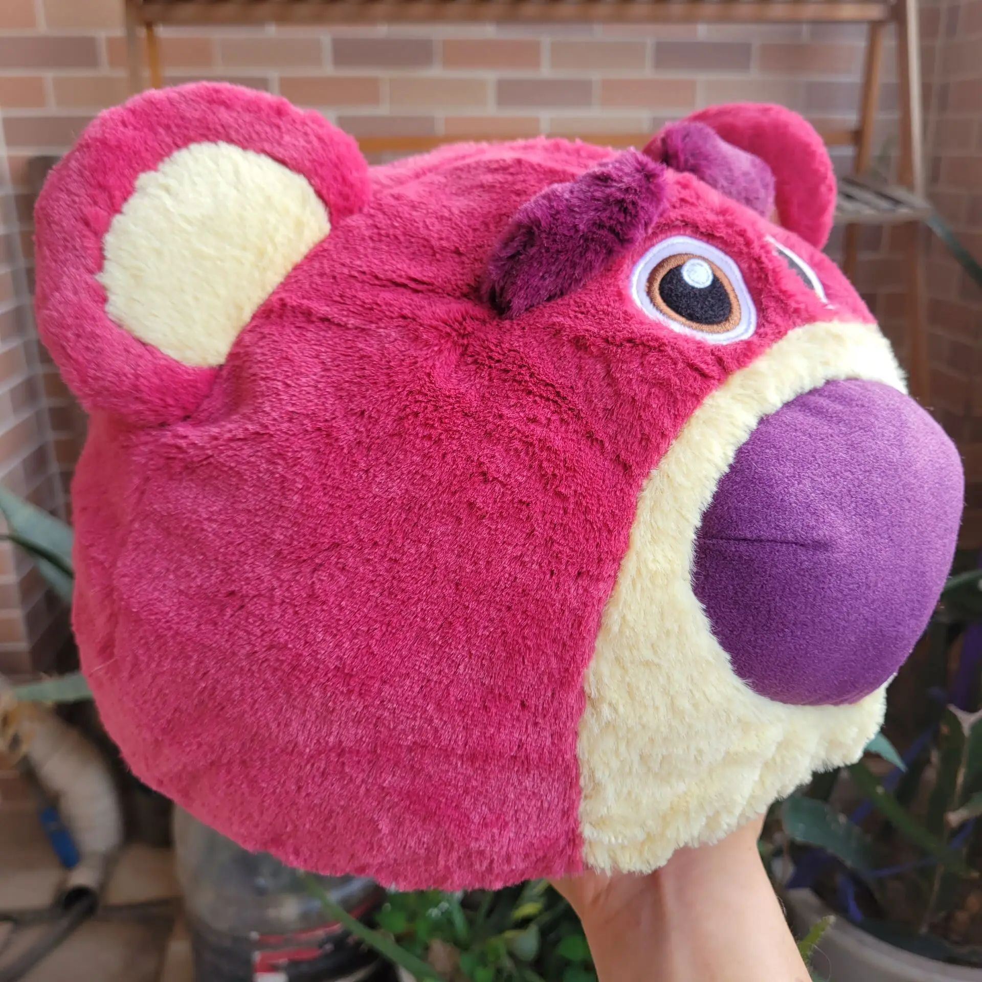 Disney Store Lotso Huggin Bear Spft Pillow Plush Toy