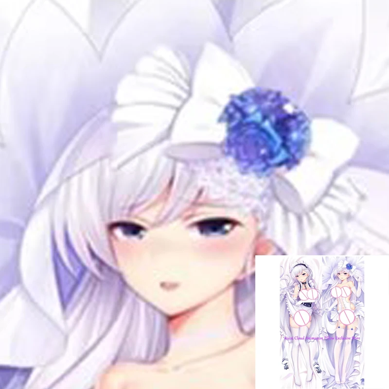 

Dakimakura Anime Pillow Cover Belfast Double Sided Print 2Way Cushion Gifts
