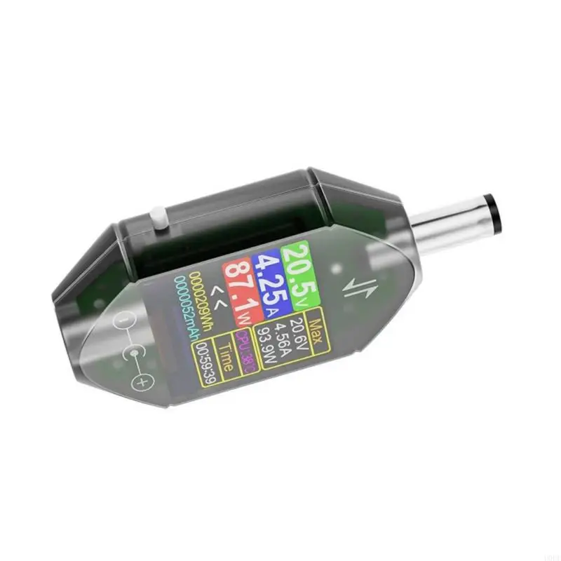 มัลติฟังก์ชั่น 4.5-50V 12A เครื่องทดสอบแรงดันไฟฟ้าแบบดิจิตอล 5.5x2.5 มม. เครื่องมือ