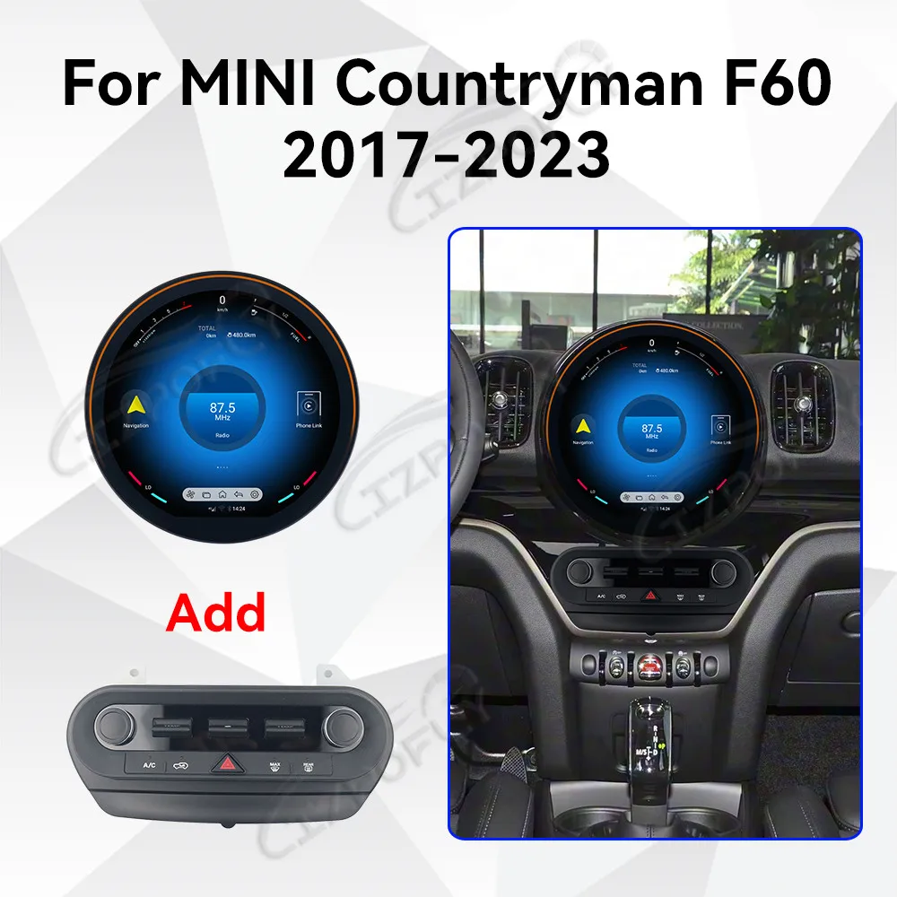

11.8 Inch Car Radio Android For BMW Mini F60 2017-2023 CarPlay Multimedia Video Player Car GPS Navigation Stereo Head Unit WIFI